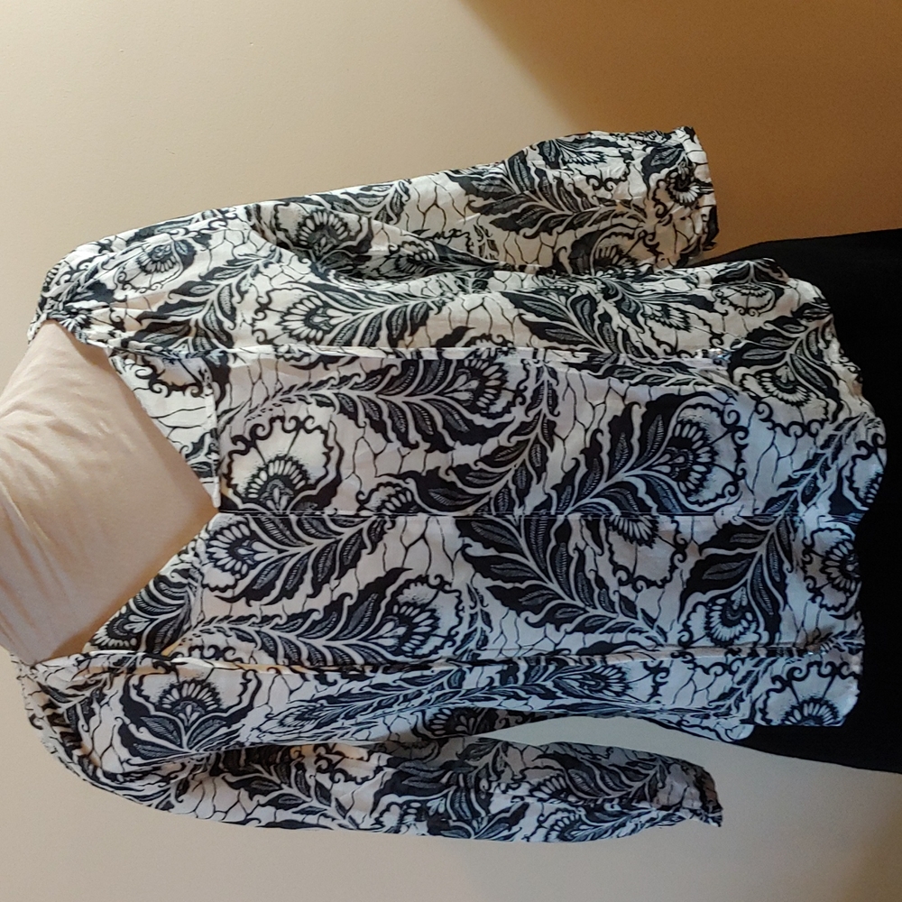 Loft floral print blouse